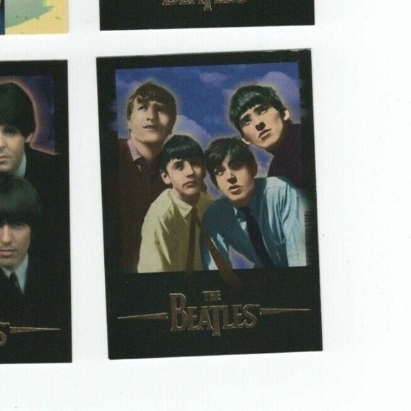 4 Mint Condition Apple Corps LTD Sports Time Inc Vintage 96 Beatles Trading Card - Picture 10 of 10